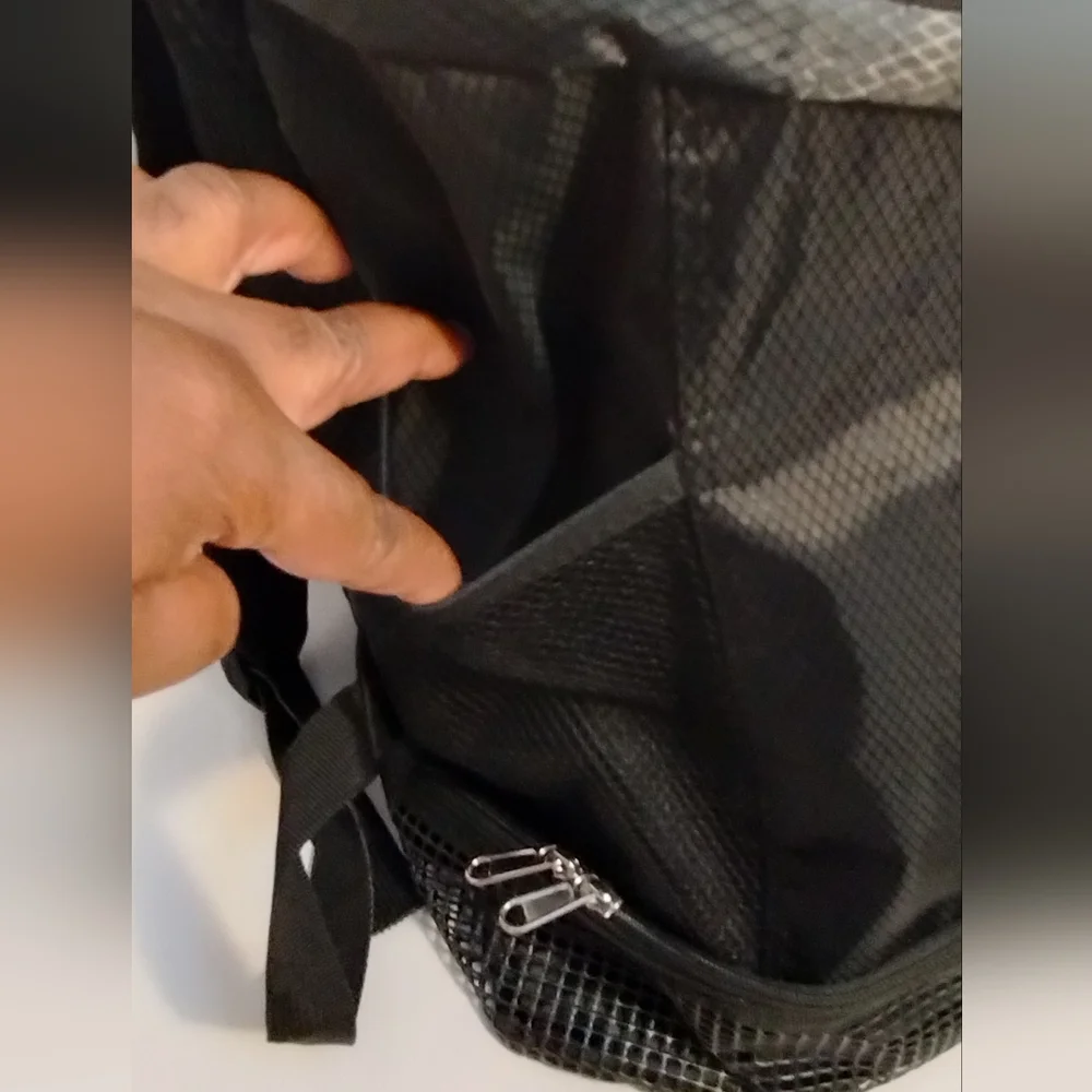 Black Sports Basketball Backpack